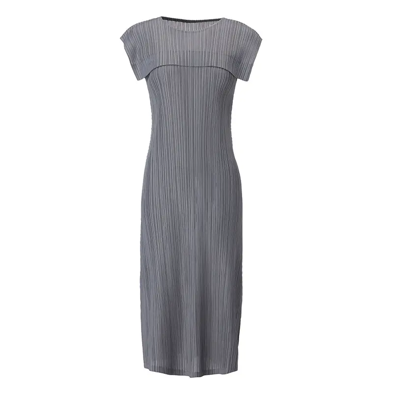 OEM Sleeveless Pleated Midi Dress for Women Exporter, Company
