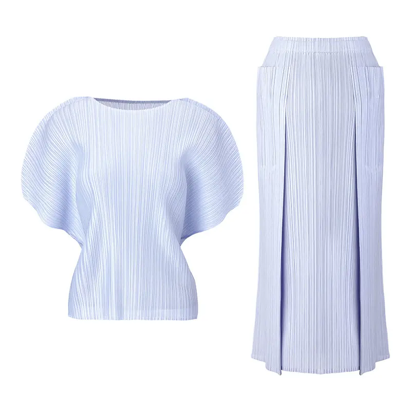 OEM Elegant Pleated Two-Piece Skirt Set for Women Companies, Products