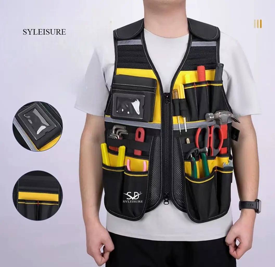 Tool vest pocket details