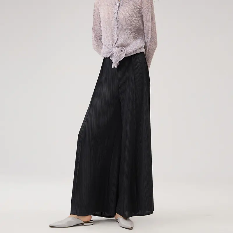 Famous High Waist Pleated Wide Leg Pants Products, Service