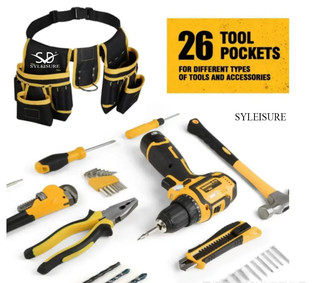 Dual-pouch tool belt display