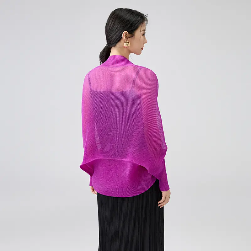 Wholesale Sheer Pleated Bolero Shrug Cardigan Suppliers, Companies