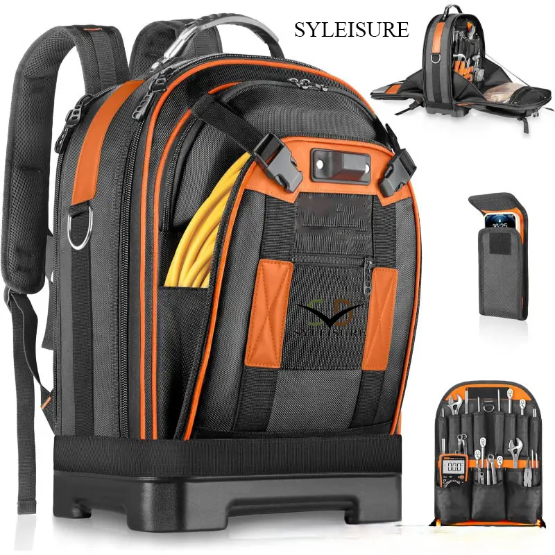 Wholesale Expandable Tool Backpack with Cable Storage Suppliers, Exporter