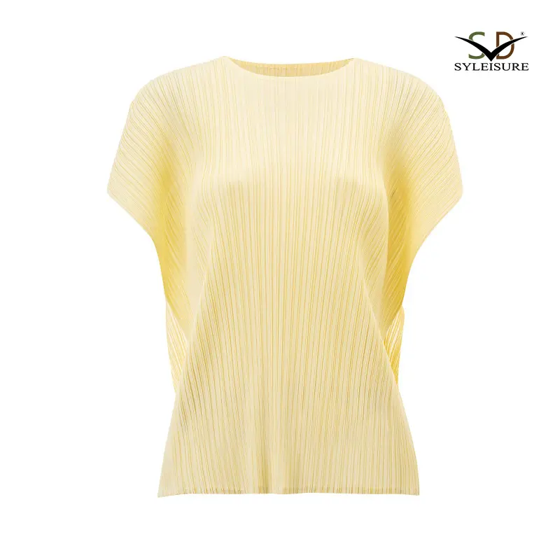 OEM Women's Pleated Short - Sleeve Top Manufacturer, Suppliers