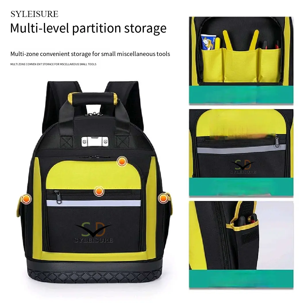 Custom Heavy Duty Waterproof Tool Bag with Reflective Strip Suppliers, Service