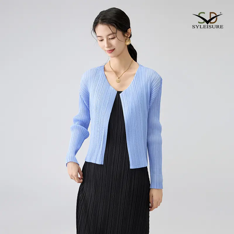 Wholesale Women's Pleated Long - Sleeve Cardigan Company, Companies