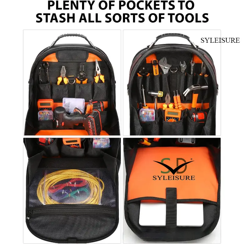 Expandable Tool Backpack Detail 4