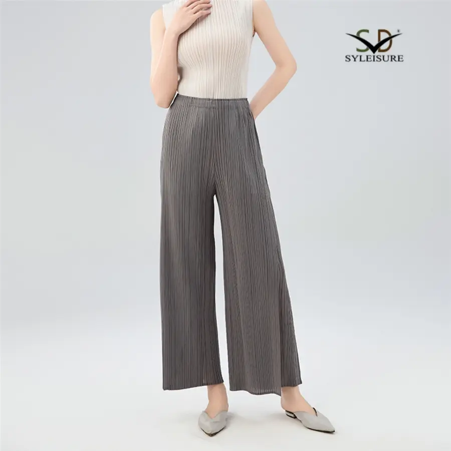 OEM Women's Pleated Wide - Leg Pants Factory, Companies