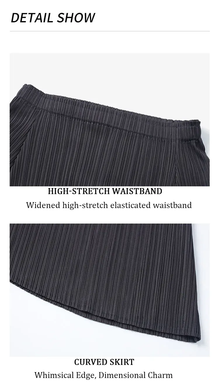 Elegant Pleated Maxi Skirt 8
