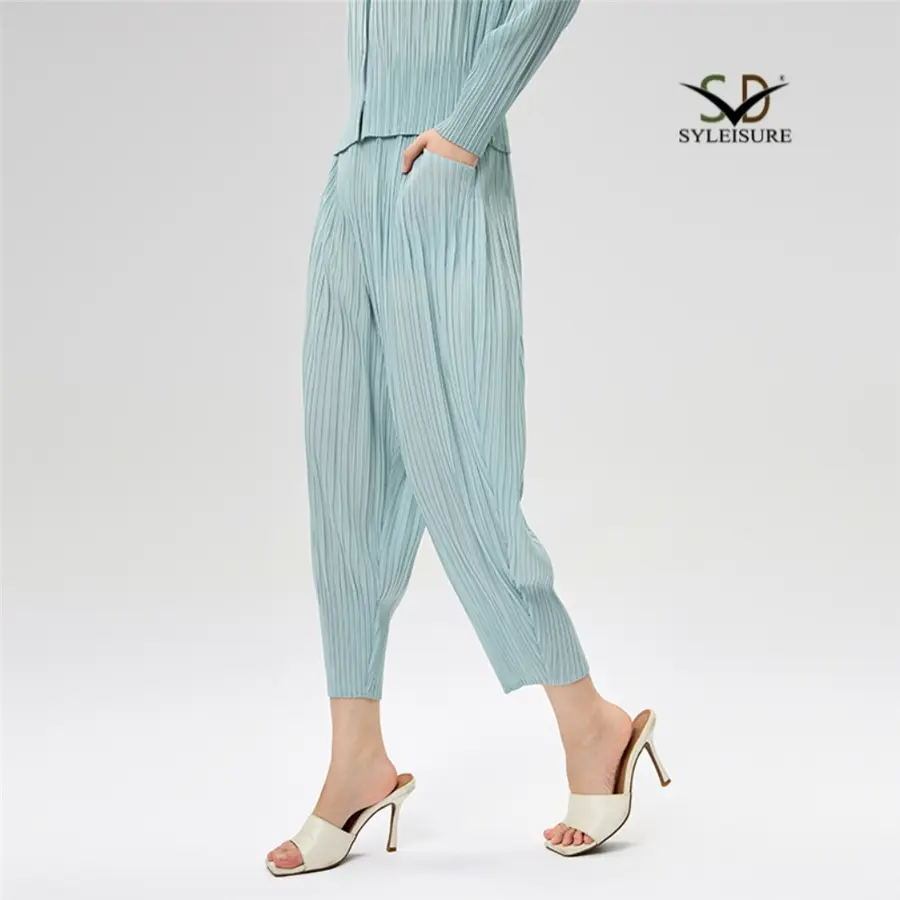 China Women's Pleated Harem Pants Manufacturer, Manufacturers