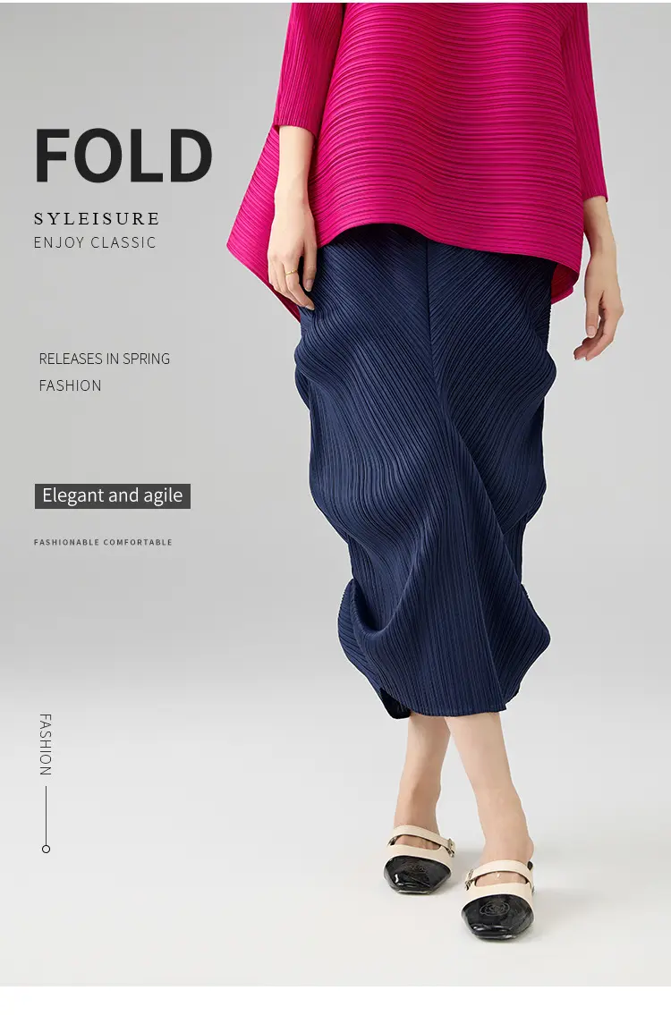 Pleated Skirt Detail 1