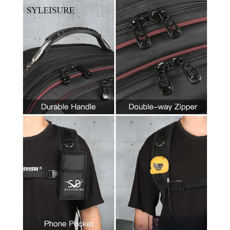 Expandable Tool Backpack Detail 3