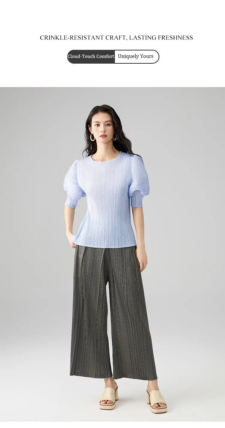High Waist Pleated Details 5