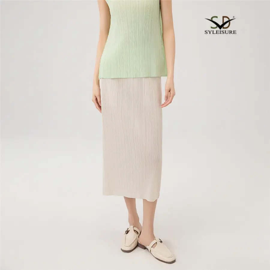 Best Women's Pleated Midi Skirt Factory, Exporters