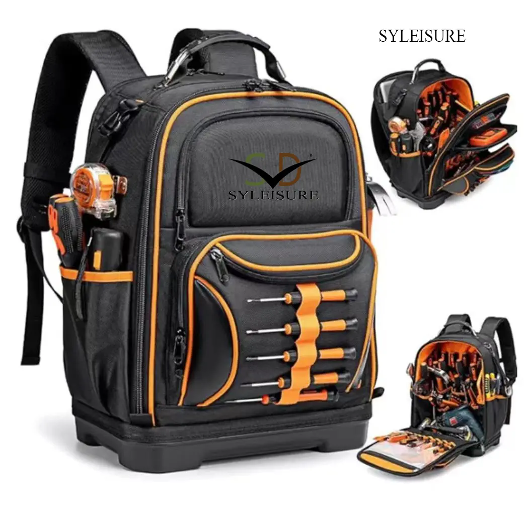 China SYLEISURE Organized Tool Backpack with Fixed Tool Slots Manufacturer, Manufacturers