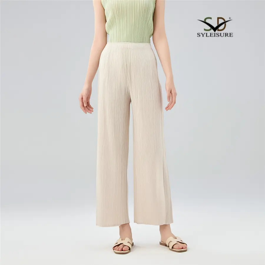 OEM Women's Pleated Wide - Leg Pants Factory, Companies