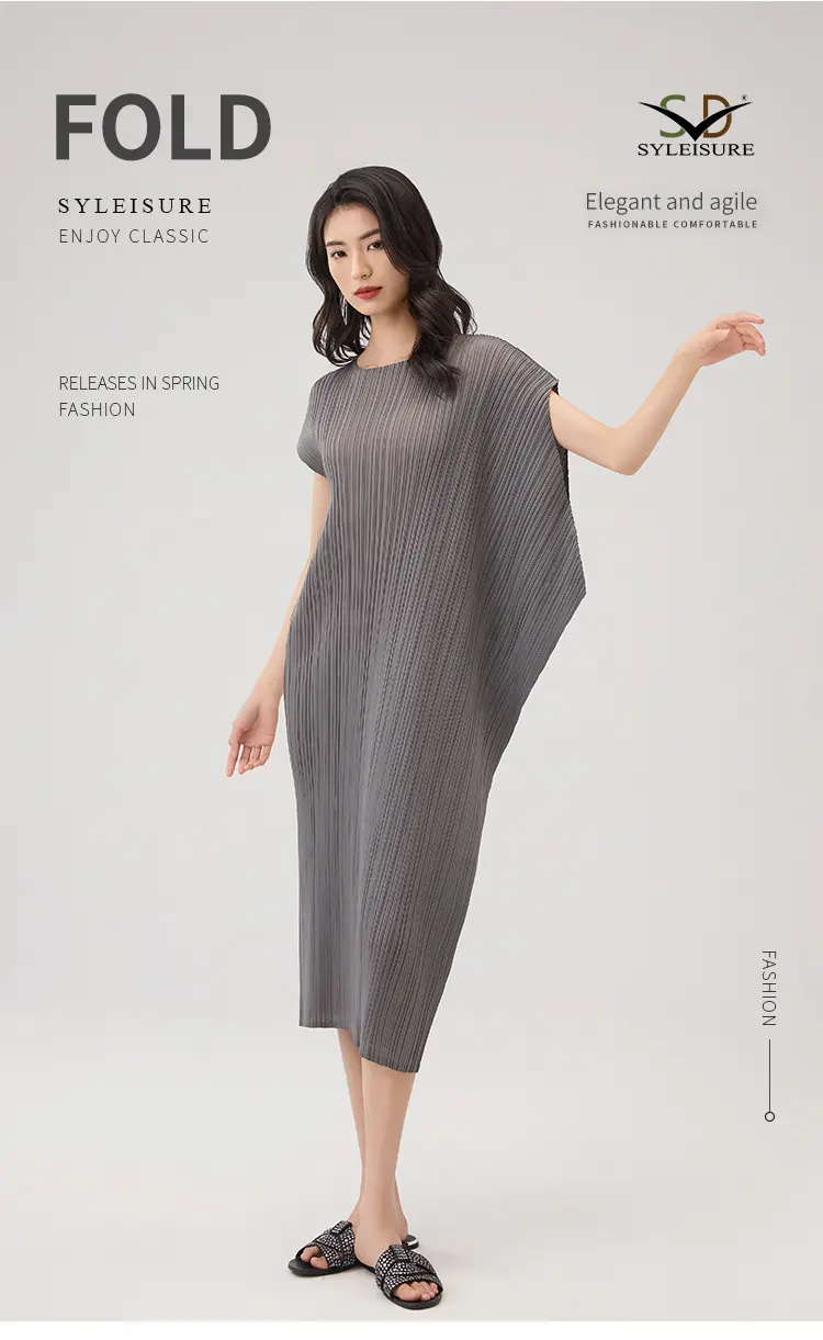 Pleated Dress View 1