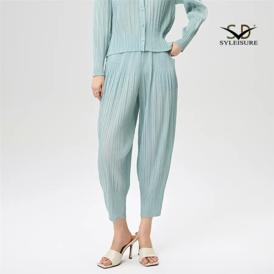 China Women's Pleated Harem Pants Manufacturer, Manufacturers