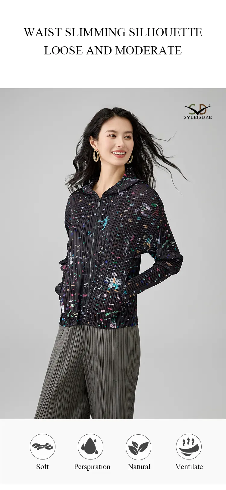 Pleated Jacket View 3