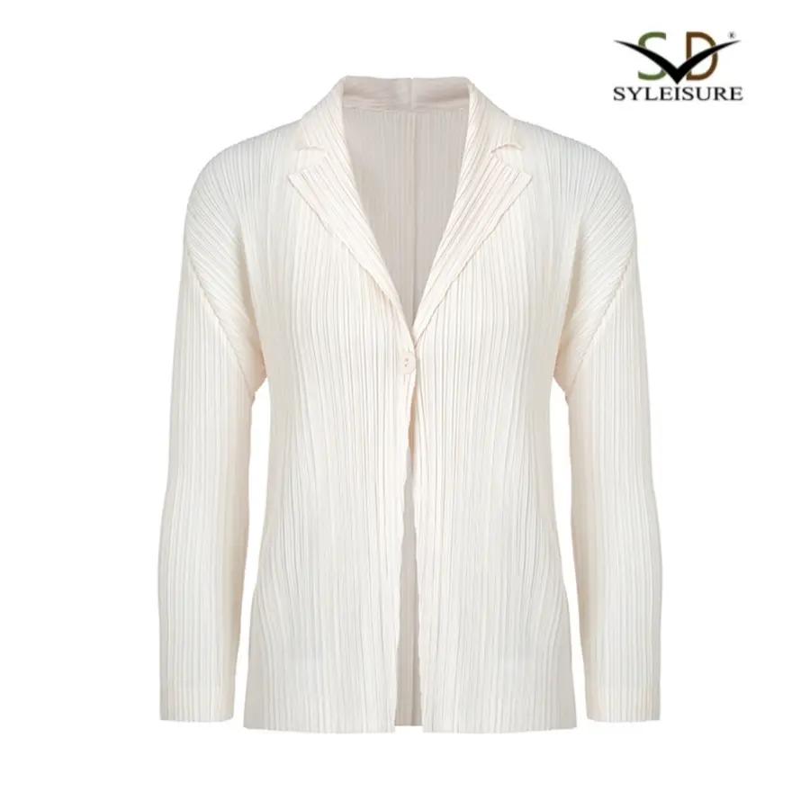 High-Quality Women's Pleated Open - Front Blazer Manufacturers, Exporters