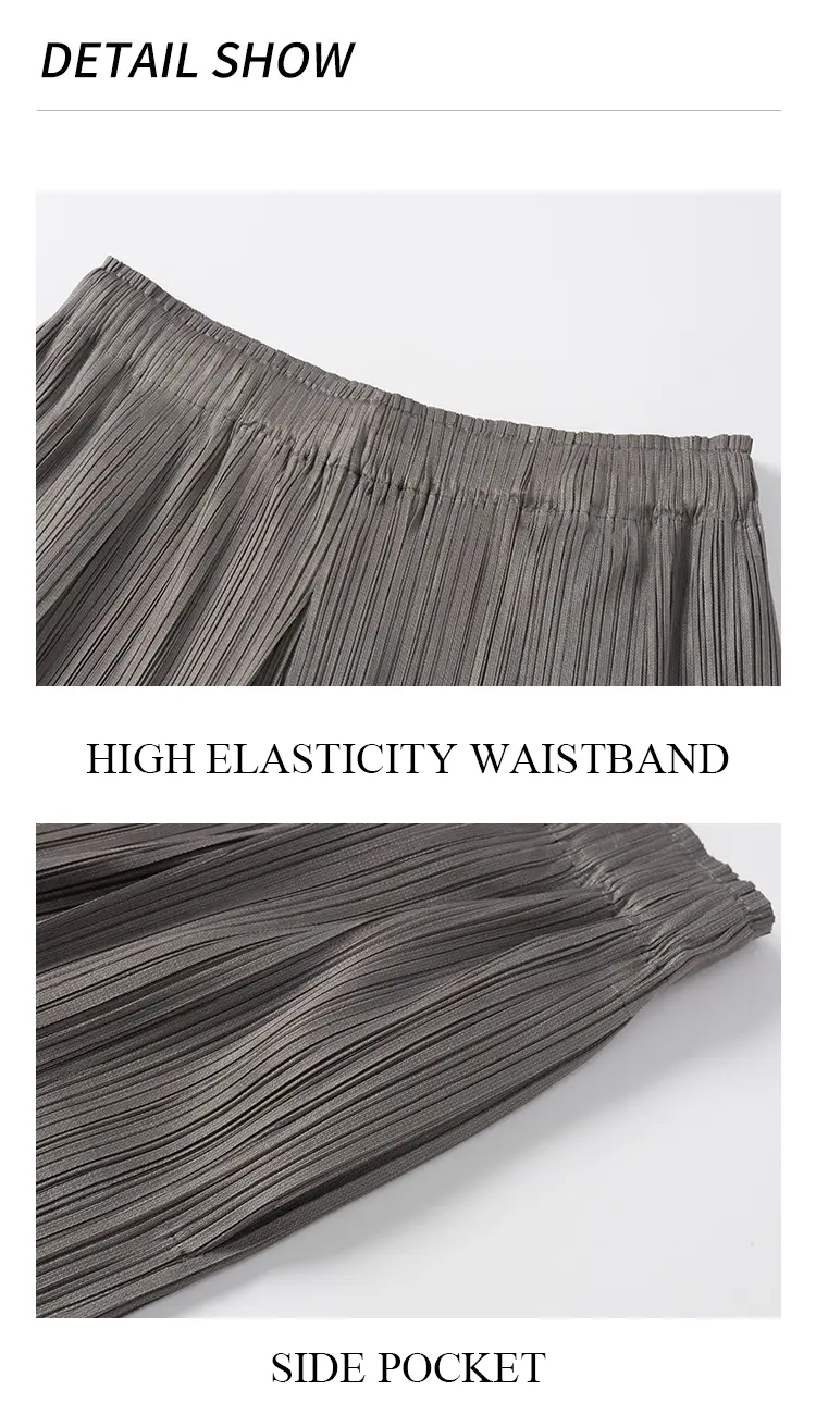 Pleated Pants Detail 7
