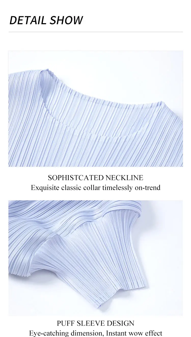 High Waist Pleated Details 8