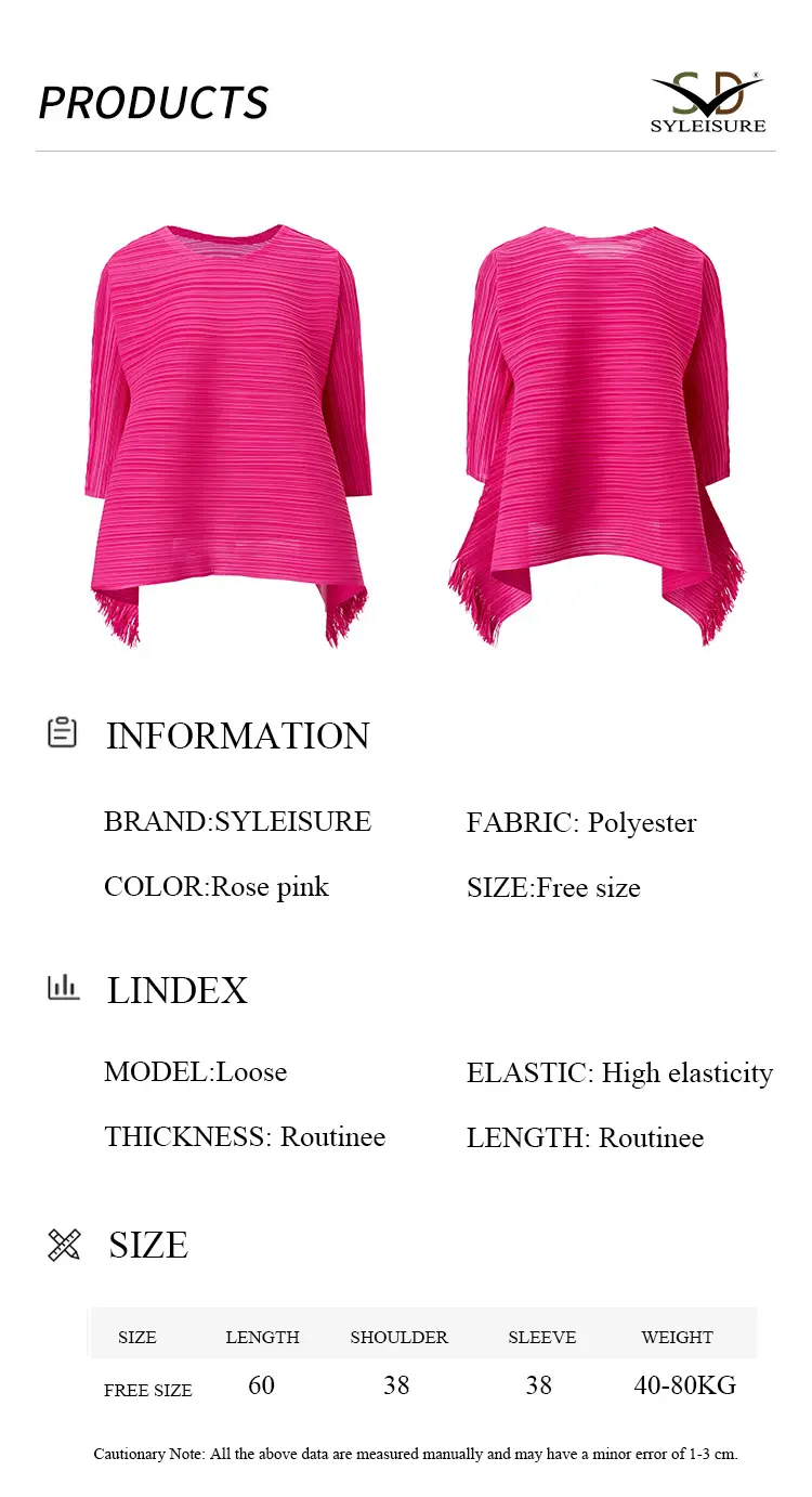 Quarter Sleeve Pleated Top Detail 4