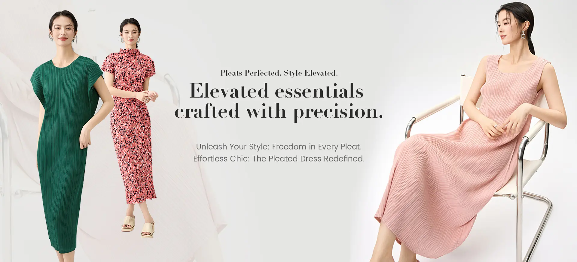 Syleisure Pleated Fashion Collection - Elegant Women's Womenswear 2025