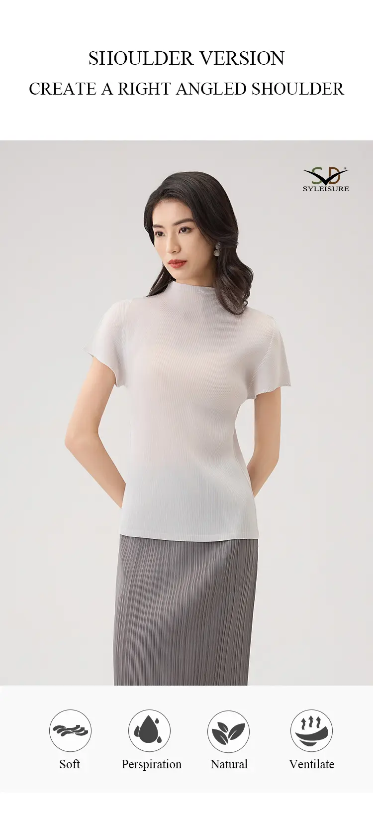 Pleated Top Detail 3