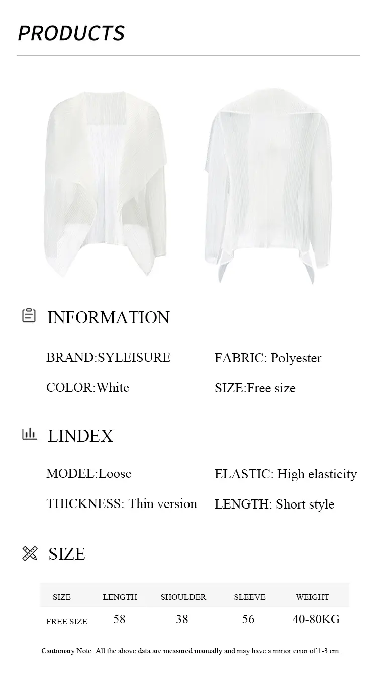 Pleated Cardigan Detail 6