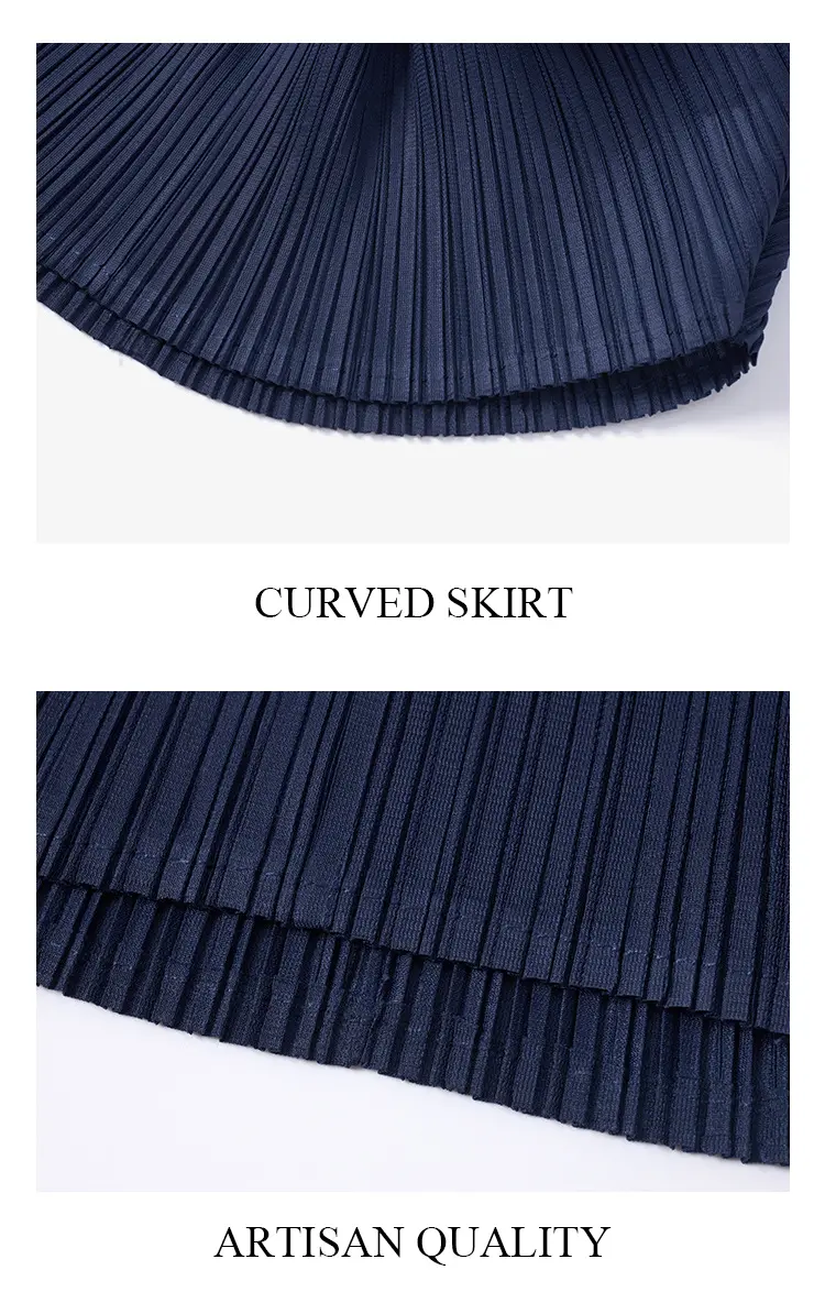 Pleated Skirt Detail 8