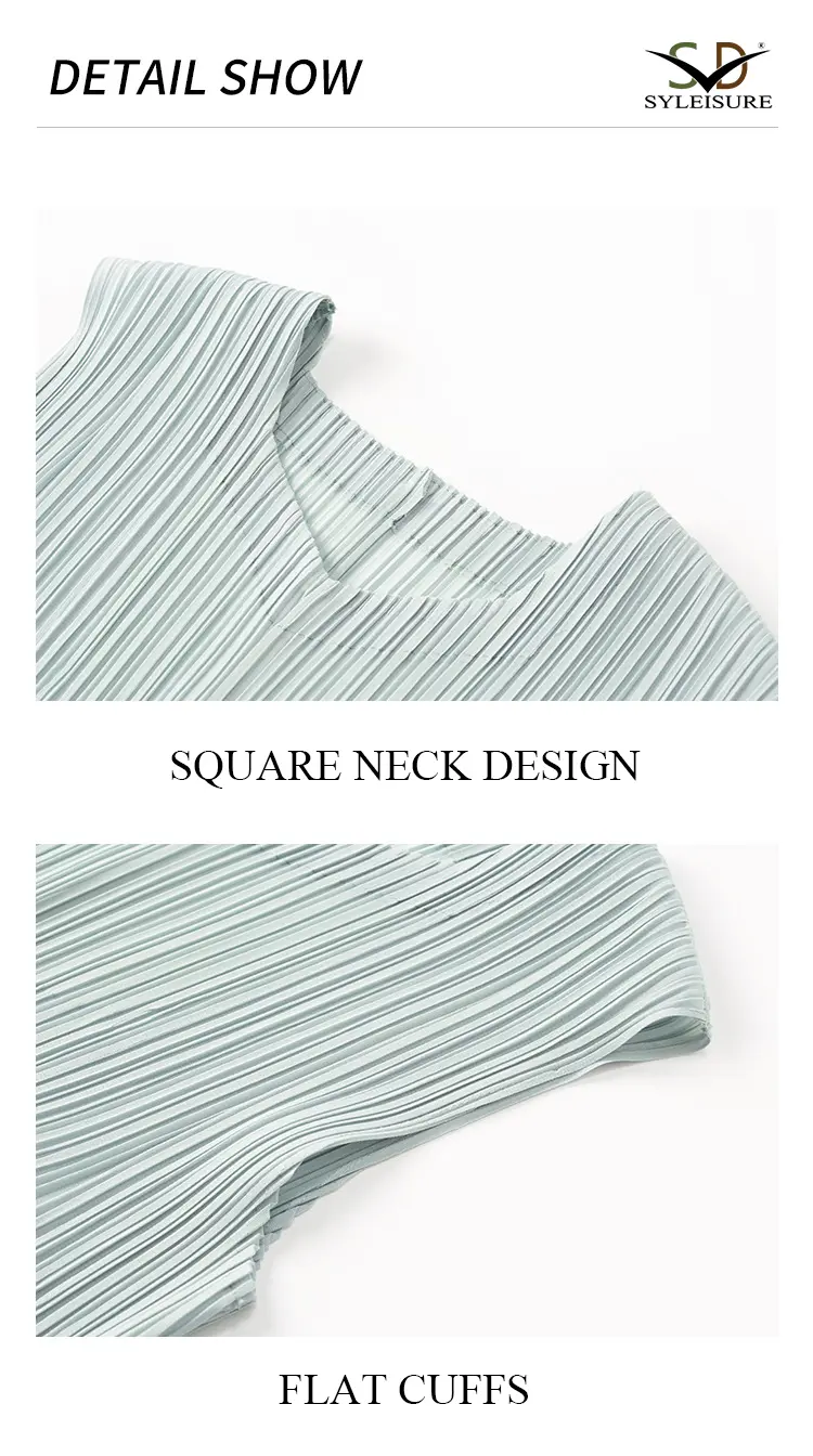 Pleated Sleeveless Midi Dress Detail 5