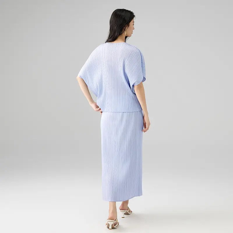 OEM Elegant Pleated Two-Piece Skirt Set for Women Companies, Products