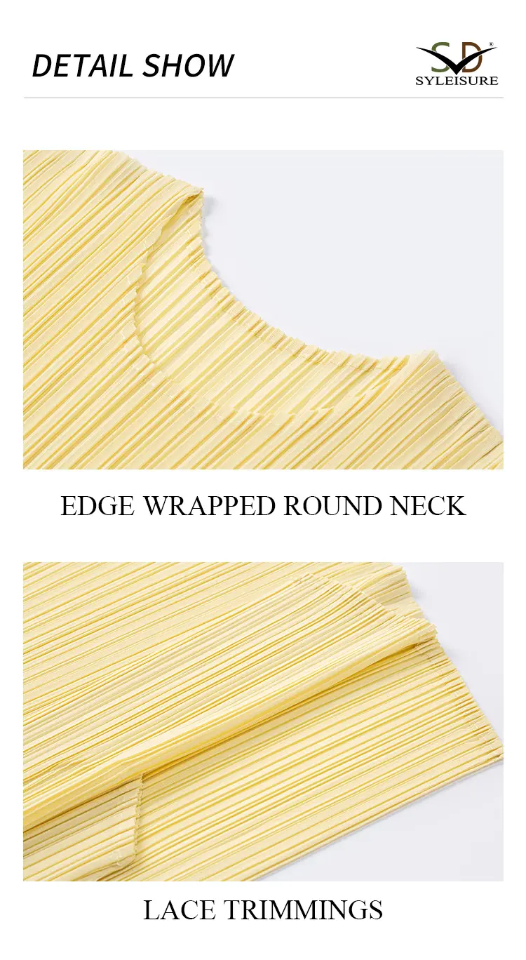 Women's Pleated Top Detail 5