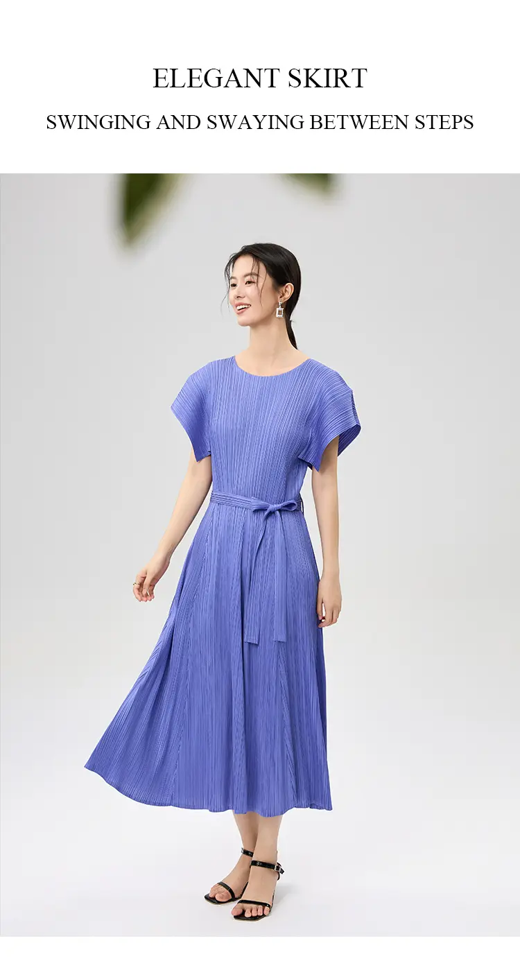Pleated Dress View 2