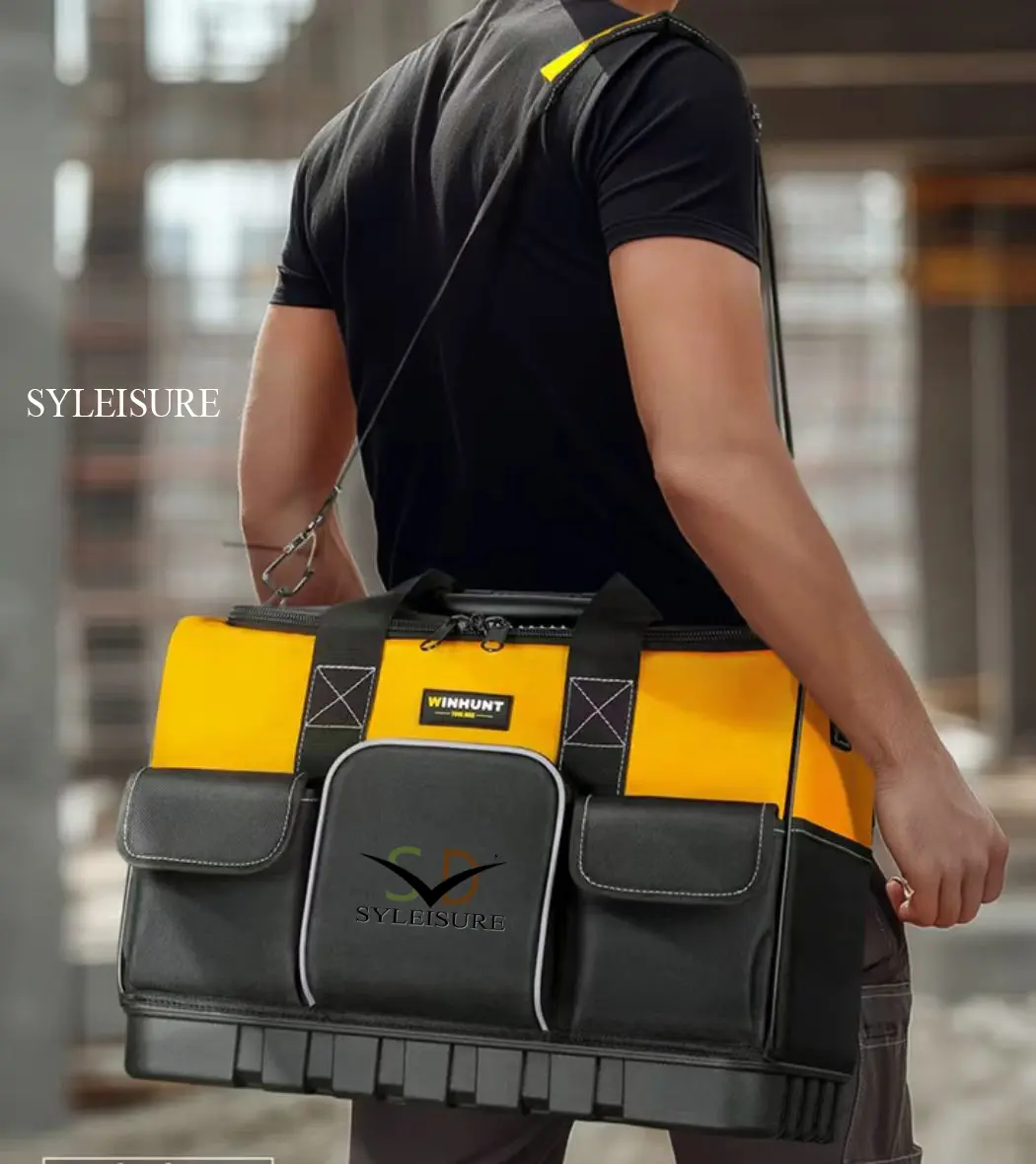 Heavy-duty tool bag front view