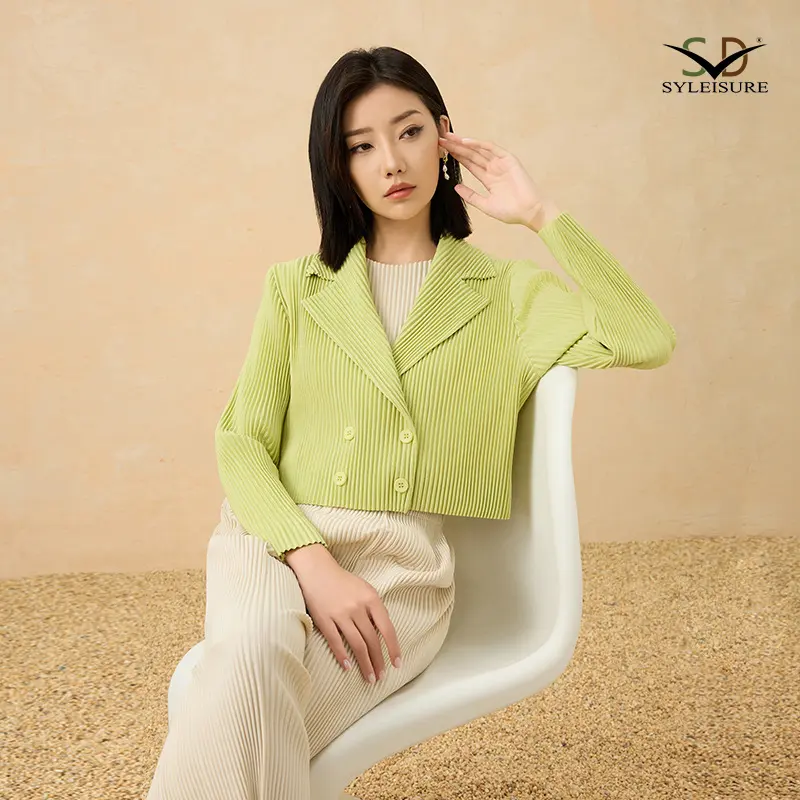 Best Women's Pleated Cropped Blazer Companies, Service