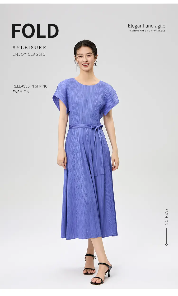 Pleated Dress View 1