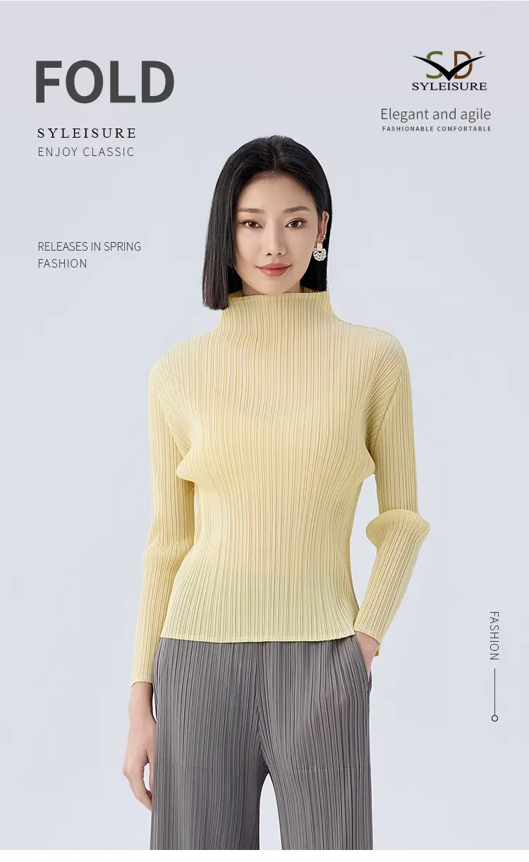 Turtleneck Top View 1