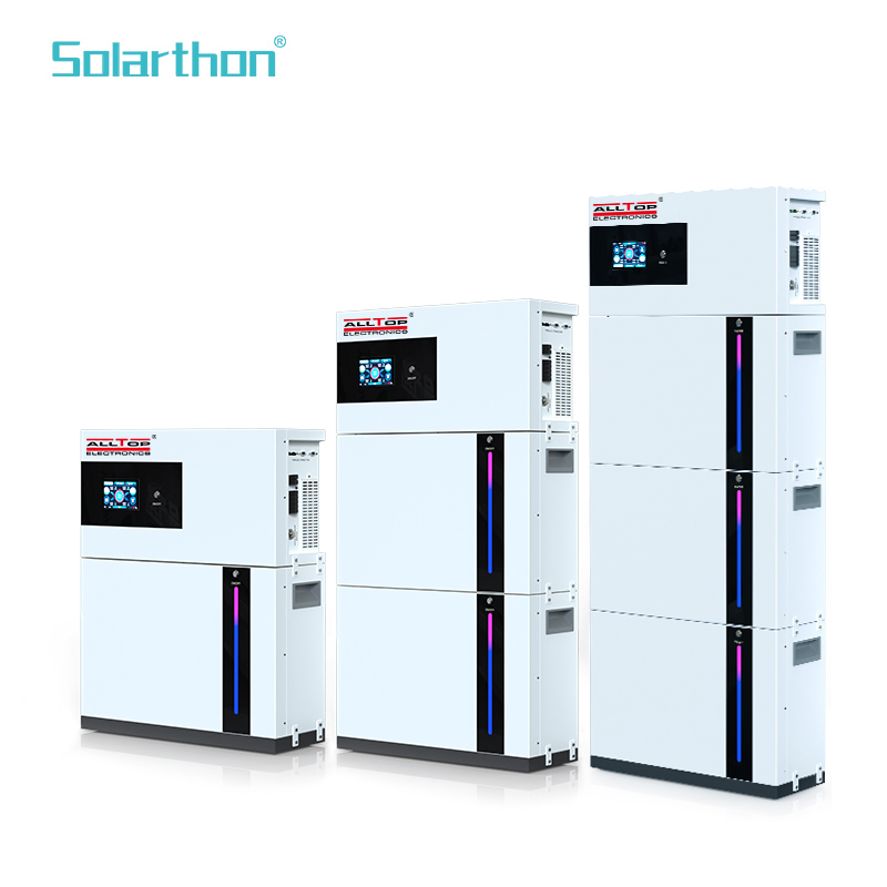Advanced Grid-Tied Hybrid Solar Panel Energy Storage System