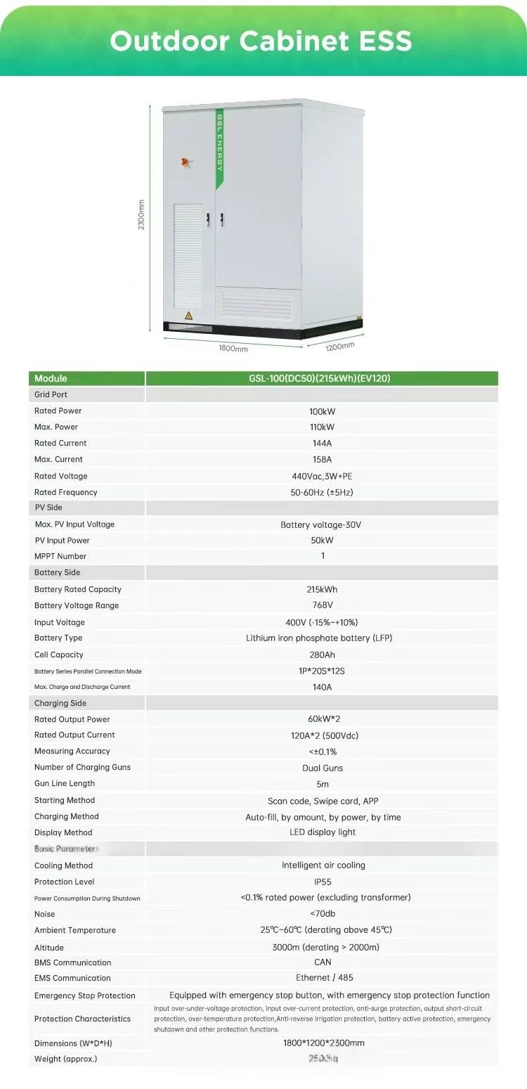 100kwh 200kwh Industrial and Commenrcial All in One ESS Outdoor Power Supply 100kw Smart Energy Storage System Enclosure