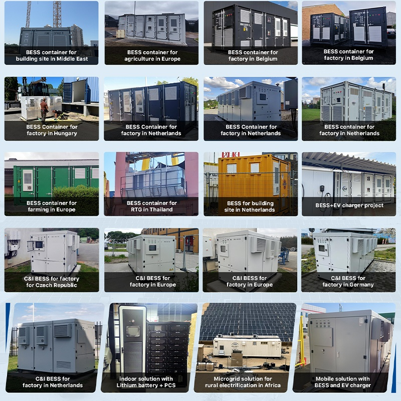 Custom Containerized Battery Storage for Solar Wind Power Energy Storage System Grid Support Renewable Integration