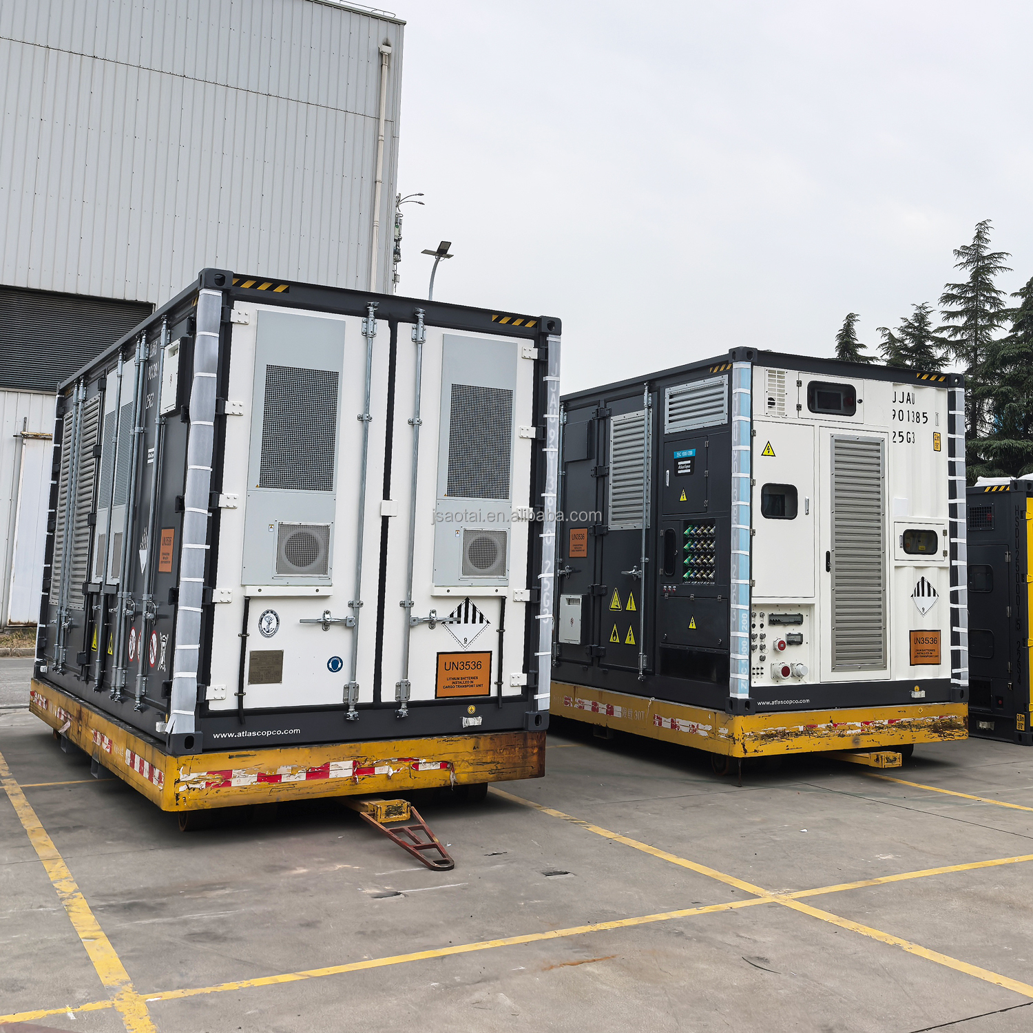 Atlas Copco Stackable EU 330Ah 250Ah 200Ah 160Ah 250Kwh 500Kva Rack Container Solar LiFePO4 Energy Storage Battery Systems