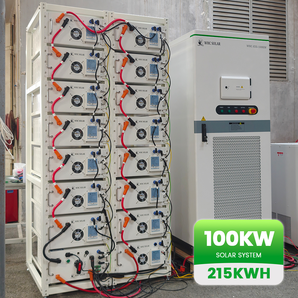 100kw Ess Bess 200kwh 215kwh CMI Microgrid Industrial Commercial Solar Lifepo4 Lithium Battery Energy Storage Container System