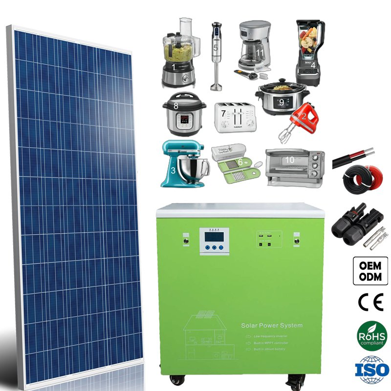 Wall Batterie for Solar Energy Storage System Wind Solar Hybrid Power System Solar Portable Power Station