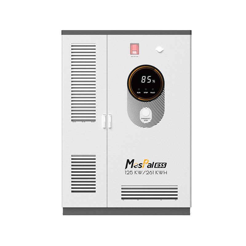 Containerized 125KW 1261KWH 1MWH 2MWH KVA Solar Power System Outdoor Battery Cabinet ESS Container LFP Energy Storage System