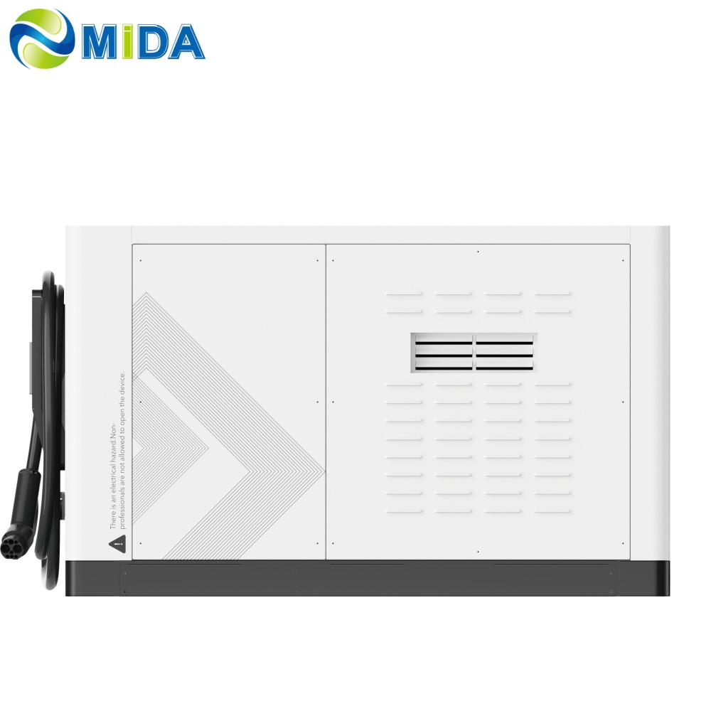 Commercial EV Charger 30kW BESS with 60kWh Battery Storage System Hybrid Solar Microgrid DC Fast Charging Station