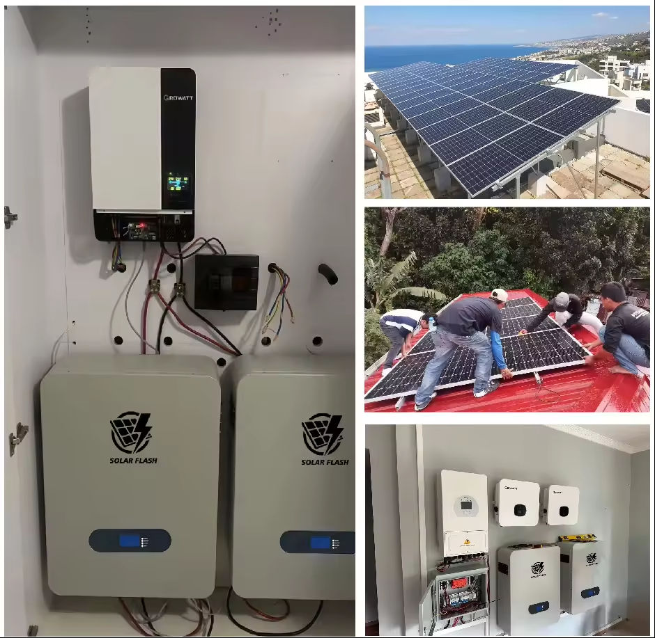 Manufacturer Direct 5 20kW Stackable Split Solar Energy Storage System with LiFePO4 Battery 6000 Cycles Reduces Bills 40%