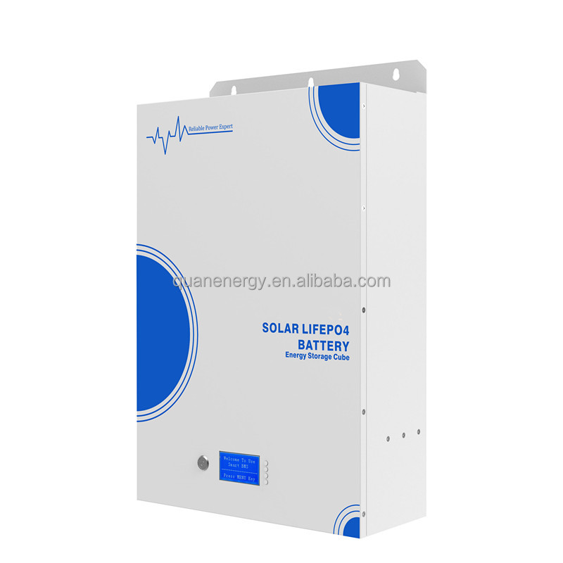 48V200Ah Smart Home Energy Storage System 48V200Ah LFP Lithium Ion Battery 6000 Cycles 80% DoD CAN Wall-Mounted All-In-One