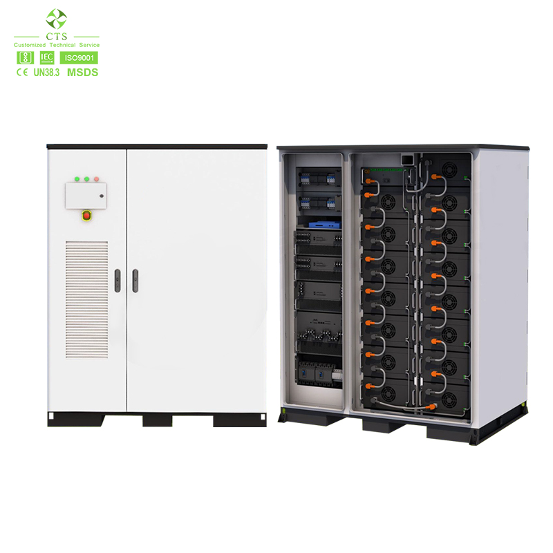 CTS 50kWh 100kWh 215kWh Lifepo4 Battery Energy Storage System with PCS for BESS Commercial and Industrial Battery Energy Storage